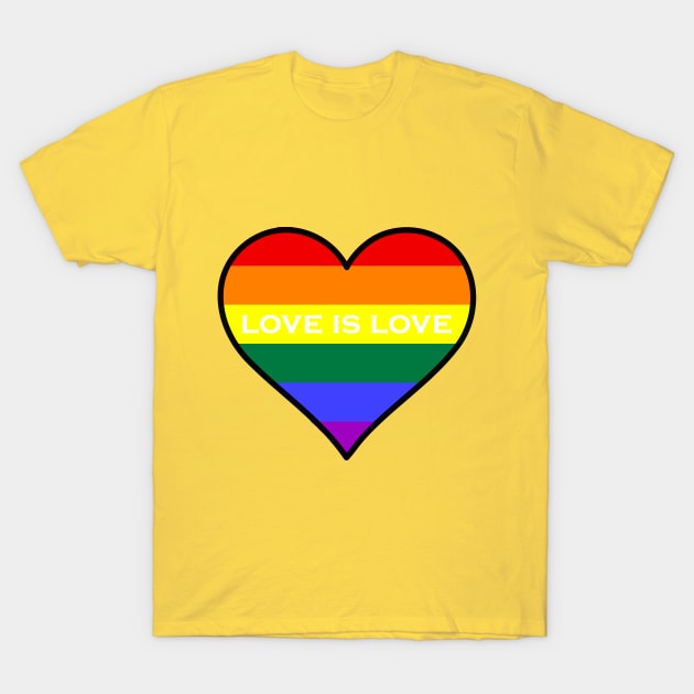 LGBT Pride T-Shirt by rousseaudanielle
